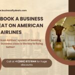 how to book seat on American Airlines business class