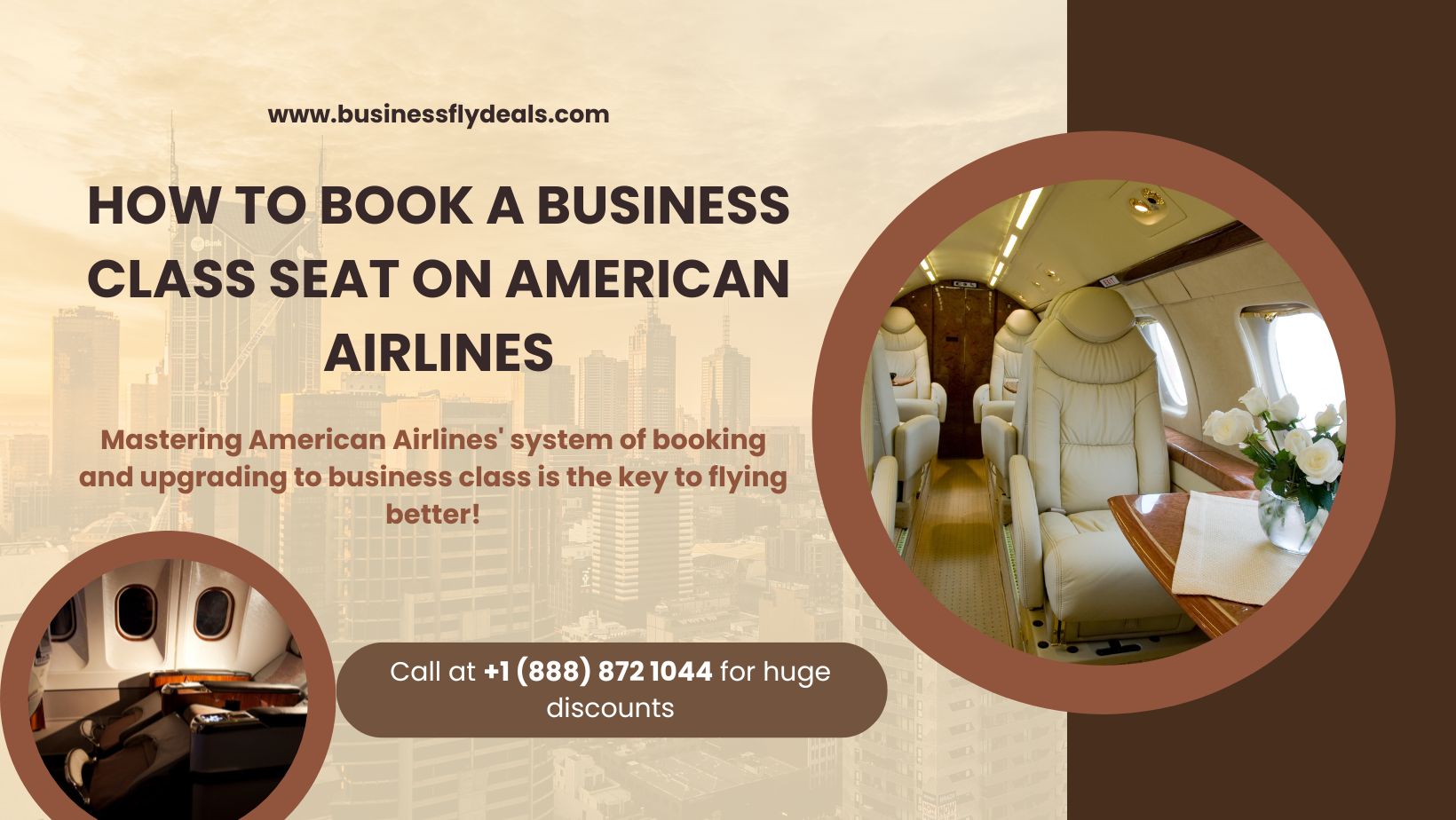 how to book seat on American Airlines business class