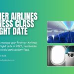 Frontier Airlines Business Class flight date
