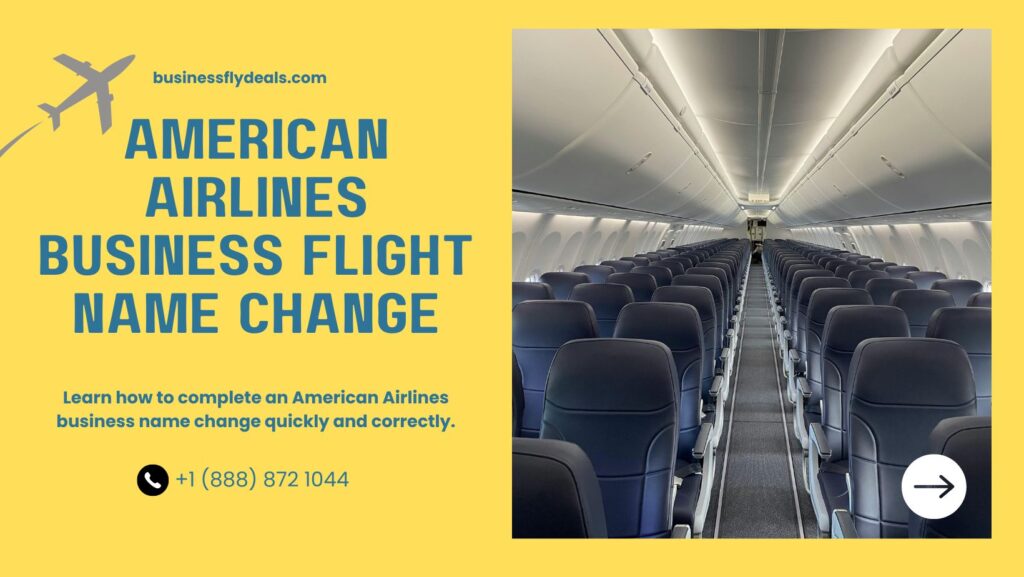 american airlines business name change